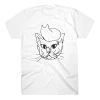 Rodrigo Amarante Cat On Cat White T-Shirt