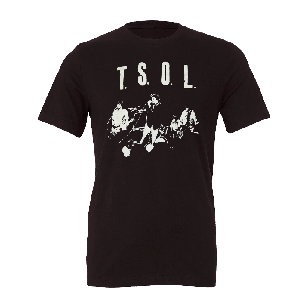 T.S.O.L. New Merch Cover EP Black T-Shirt 2 T.S.O.L. New Merch Cover EP Black T-Shirt
