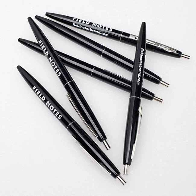 Field Notes New Merch Clic Pen 6-Pack (Black Ink)