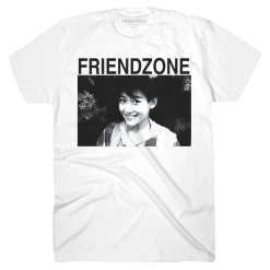 SlyVinyl Records Everything Friendzone White T-Shirt