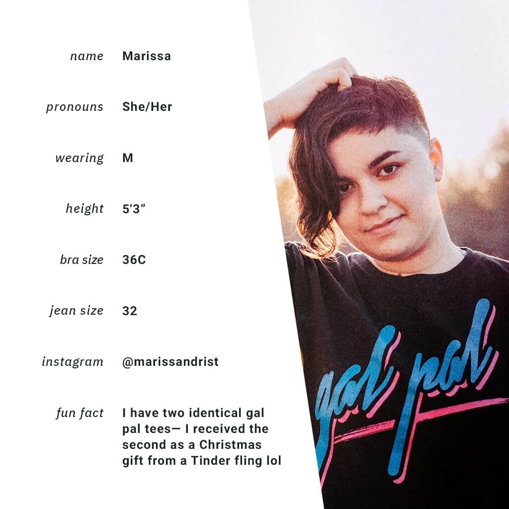 Autostraddle Gal Pal Black Tee New Merch 3 Autostraddle Gal Pal Black Tee New Merch