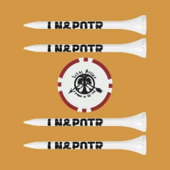 Lukas Nelson & Promise Of The Real Broken Arrow Golf Tee Set New Merch