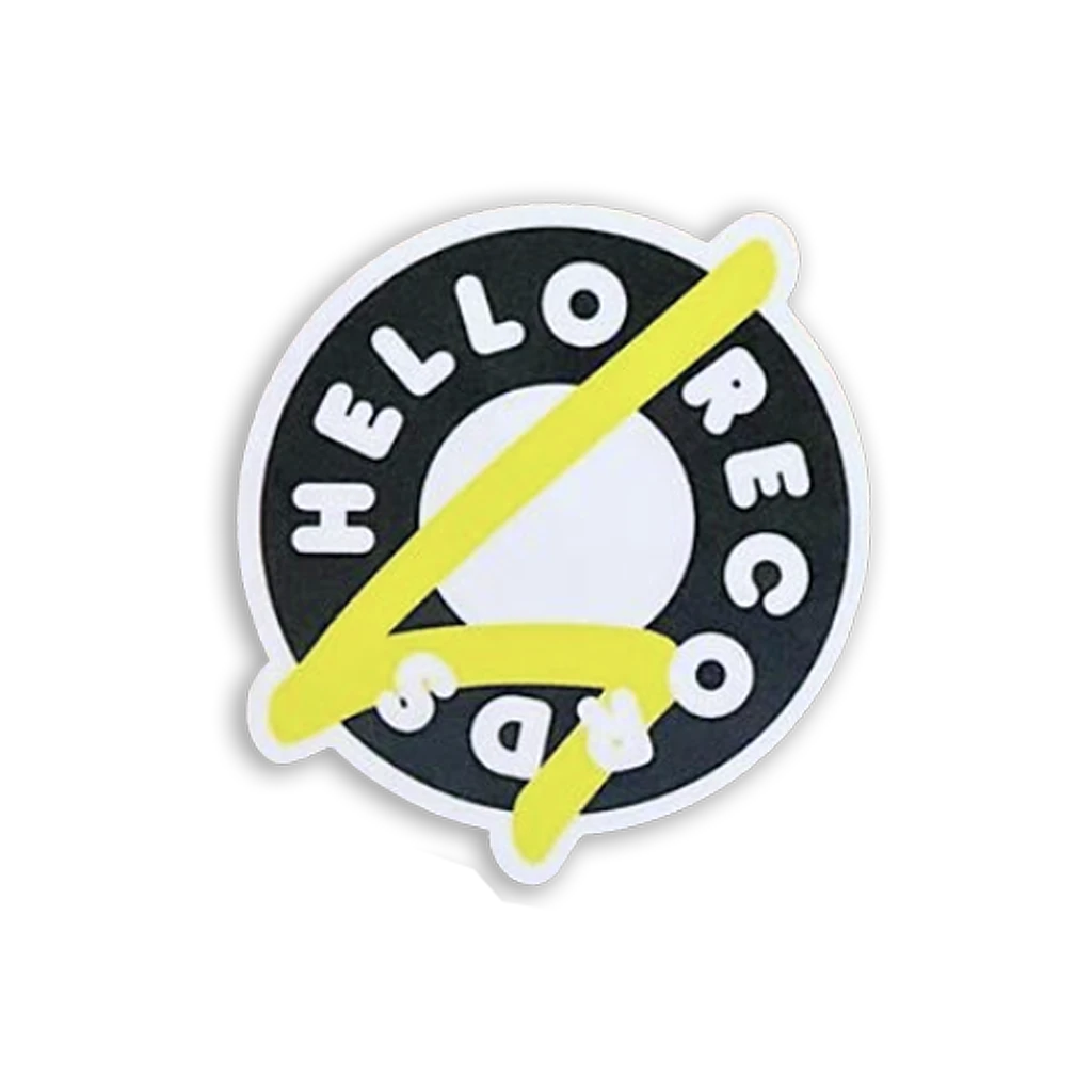 Hello Merch New Merch Hello Records Sticker 1 Hello Merch New Merch Hello Records Sticker