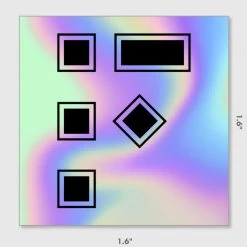 Foxera Limited Edition Holographic Sticker Pack New Merch