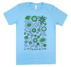 Diet Cig Thriving Ocean Blue T-Shirt New Merch