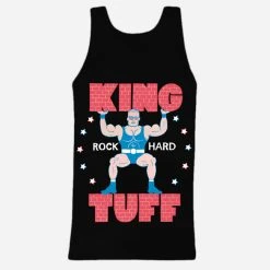 King Tuff Rock Hard Black Tank Top