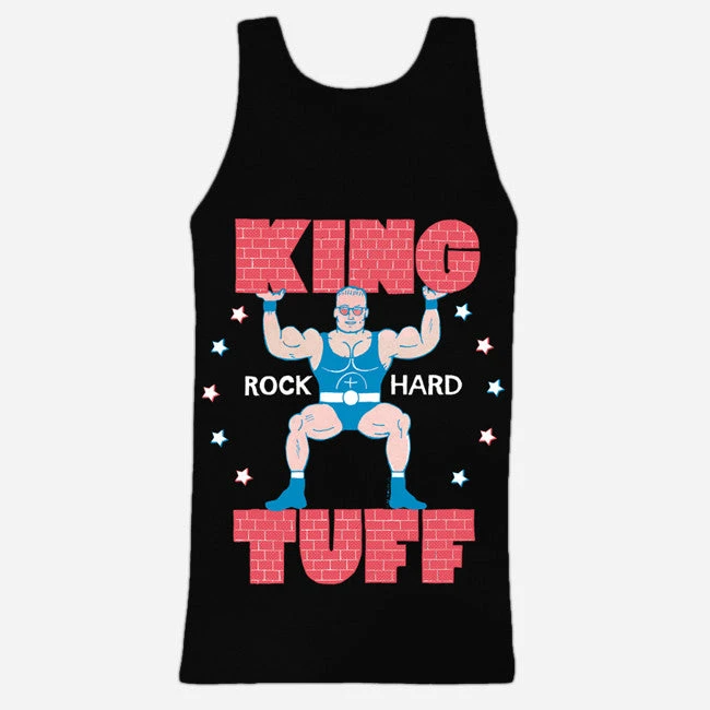 King Tuff Rock Hard Black Tank Top 1 King Tuff Rock Hard Black Tank Top