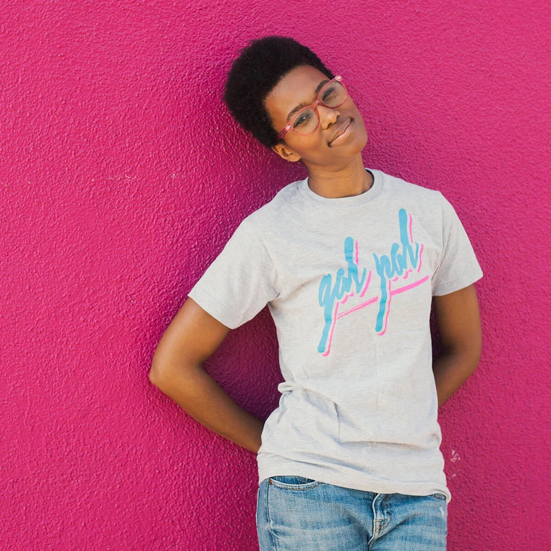 Autostraddle Gal Pal Grey Tee New Merch 2 Autostraddle Gal Pal Grey Tee New Merch