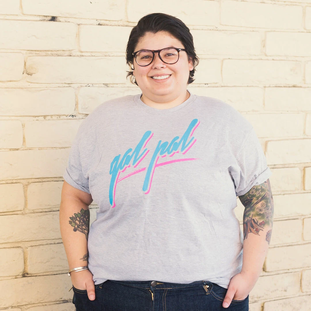 Autostraddle Gal Pal Grey Tee New Merch 4 Autostraddle Gal Pal Grey Tee New Merch