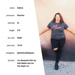 Autostraddle Dyke Drama Tee New Merch