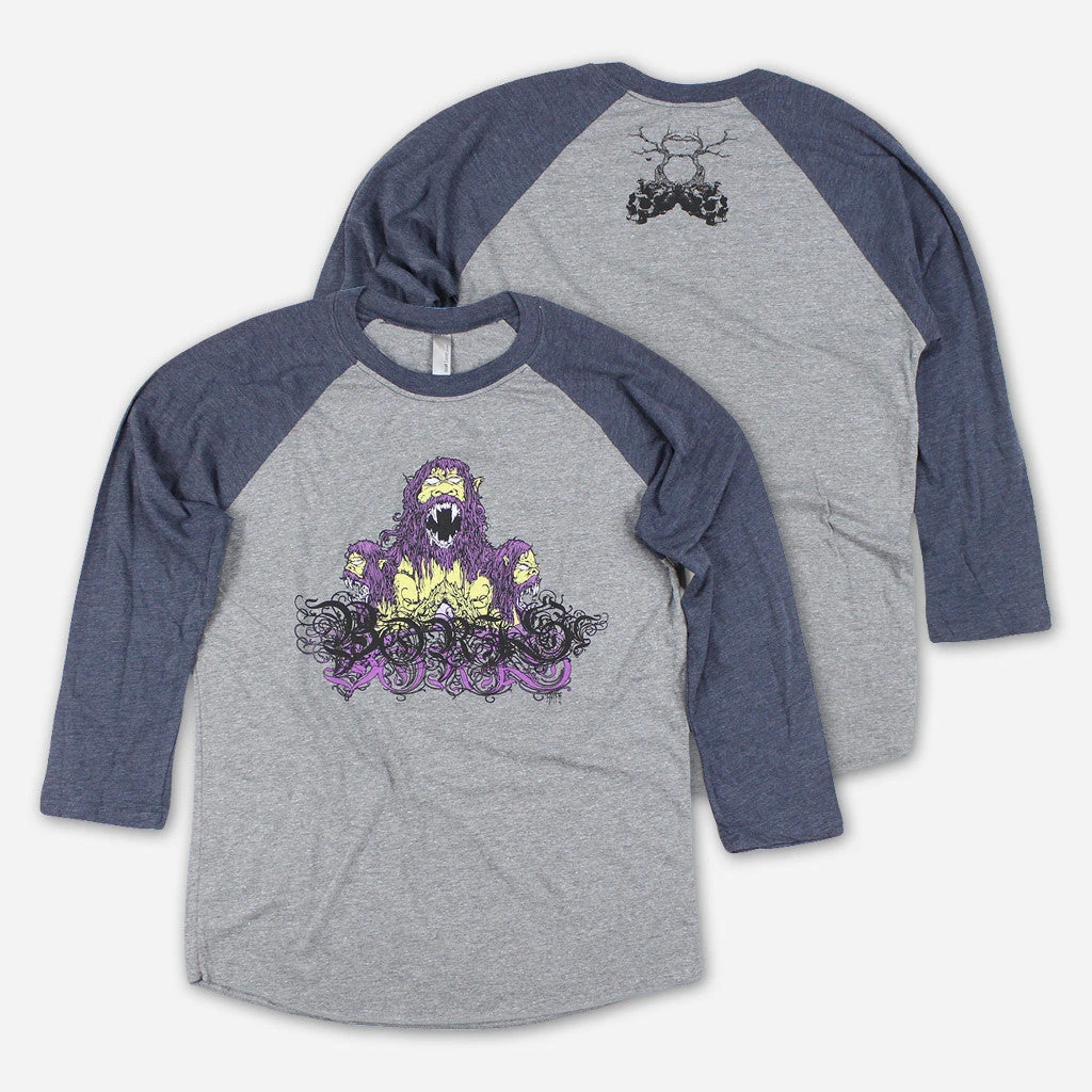 Boris (Band) Monsters Baseball T-Shirt 1 Boris (Band) Monsters Baseball T-Shirt