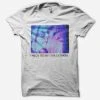 Neon Indian Girl Face White T-Shirt