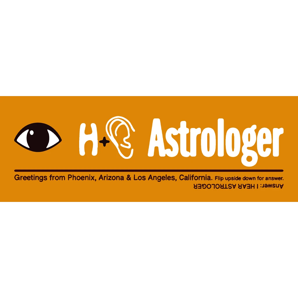 Eye H(ear) Astrologer Bumper Sticker Pack New Merch 2 Eye H(ear) Astrologer Bumper Sticker Pack New Merch