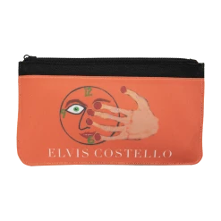 Elvis Costello Hey Clock Face Pencil Case + Pencil Set