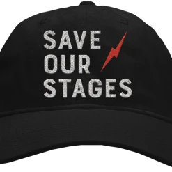 NIVA New Merch Red Lightning Black Dad Hat