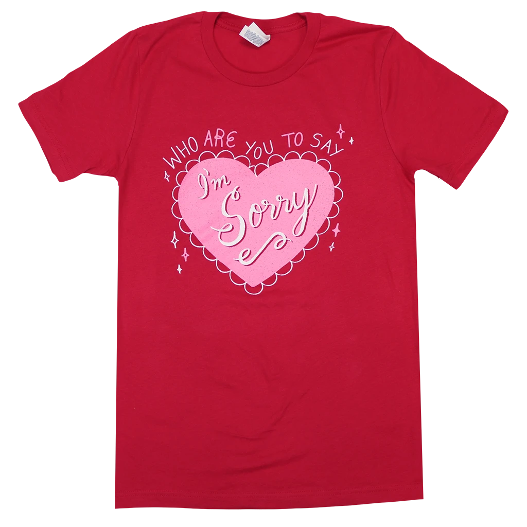 Diet Cig Who Are You? Red T-Shirt New Merch 1 Diet Cig Who Are You? Red T-Shirt New Merch