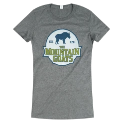 The Mountain Goats New Merch Est 1991 Heather Grey Women's T-Shirt