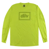DIIV Skygazer Safety Green Long Sleeve T-Shirt